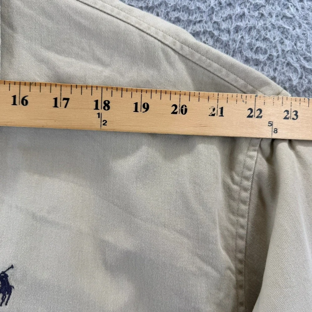 Vintage Polo Ralph Lauren Bi Swing Harrington Jacket Tan Beige Plaid Lined Men L
